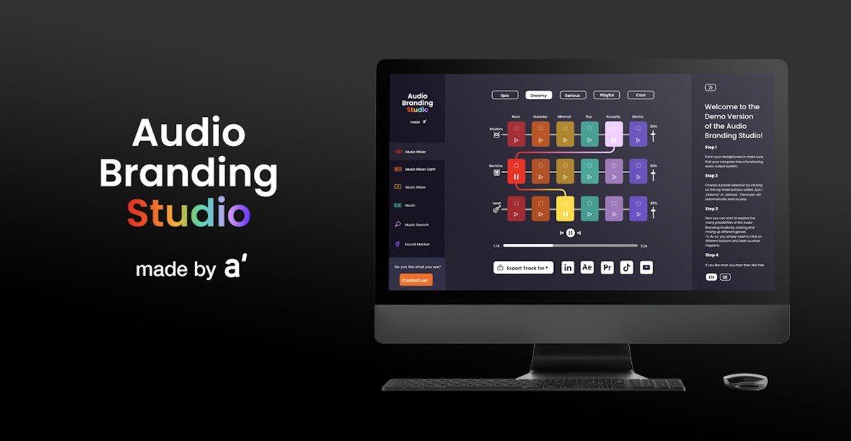 audio-branding.studio: Die innovative modulare Plattform der audity GmbH. (© Audity GmbH) audio-branding.studio: Die innovative modulare Plattform der audity GmbH. (© Audity GmbH)
