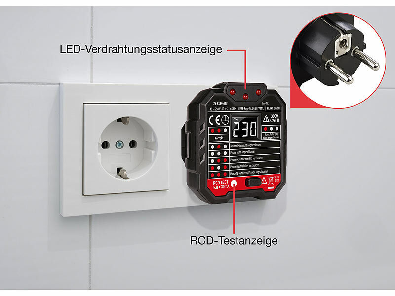 revolt Steckdosentester mit LCD-Display www.pearl.de (Die Bildrechte liegen bei dem Verfasser der Mitteilung.) revolt Steckdosentester mit LCD-Display www.pearl.de (Die Bildrechte liegen bei dem Verfasser der Mitteilung.)