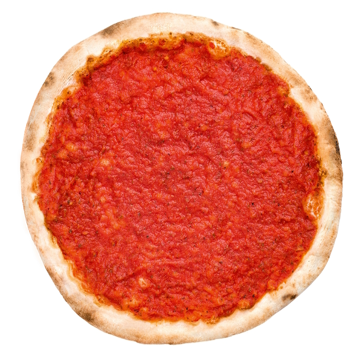Eine TK-Pizza zum Selbstbelegen (Die Bildrechte liegen bei dem Verfasser der Mitteilung.)
