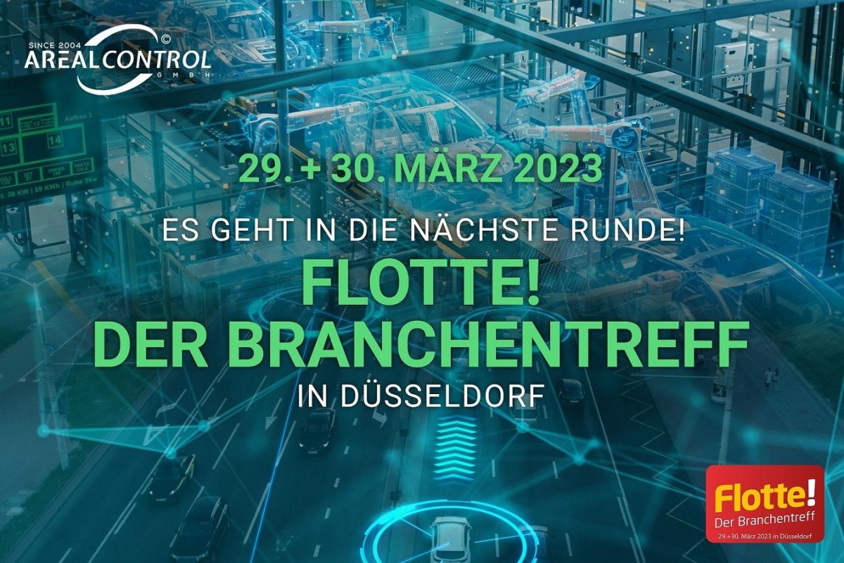 FLOTTE! Der Branchentreff - jährlich im März in Düsseldorf für Fuhrparkverantwortliche. (© AREALCONTROL GmbH) FLOTTE! Der Branchentreff - jährlich im März in Düsseldorf für Fuhrparkverantwortliche. (© AREALCONTROL GmbH)