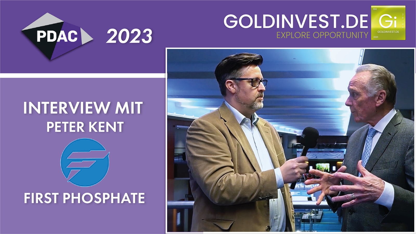 Auf der PDAC in Toronto; Quelle: Goldinvest.de Auf der PDAC in Toronto; Quelle: Goldinvest.de