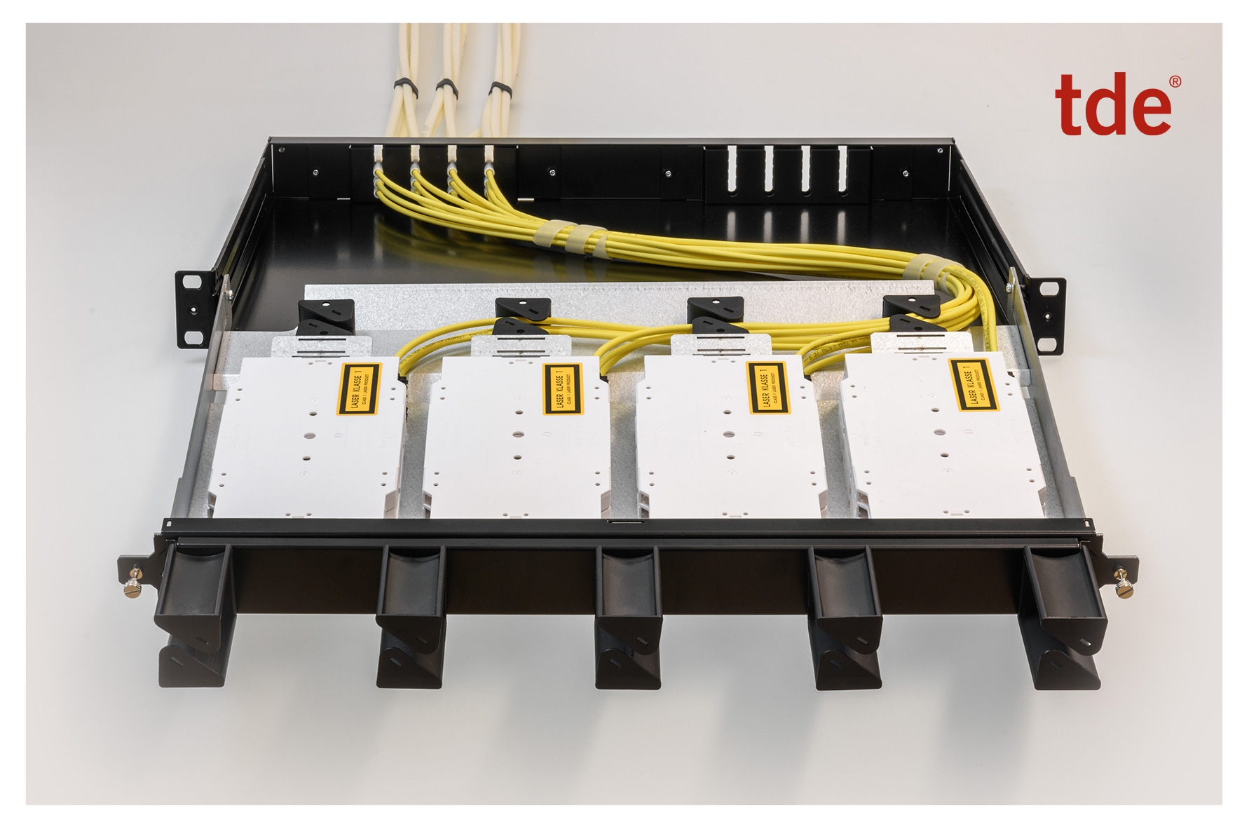 Für bis zu 288 Spleiße: tde tML-LWL-Masterspleißbox (Bildquelle: @tde - trans data elektronik GmbH)