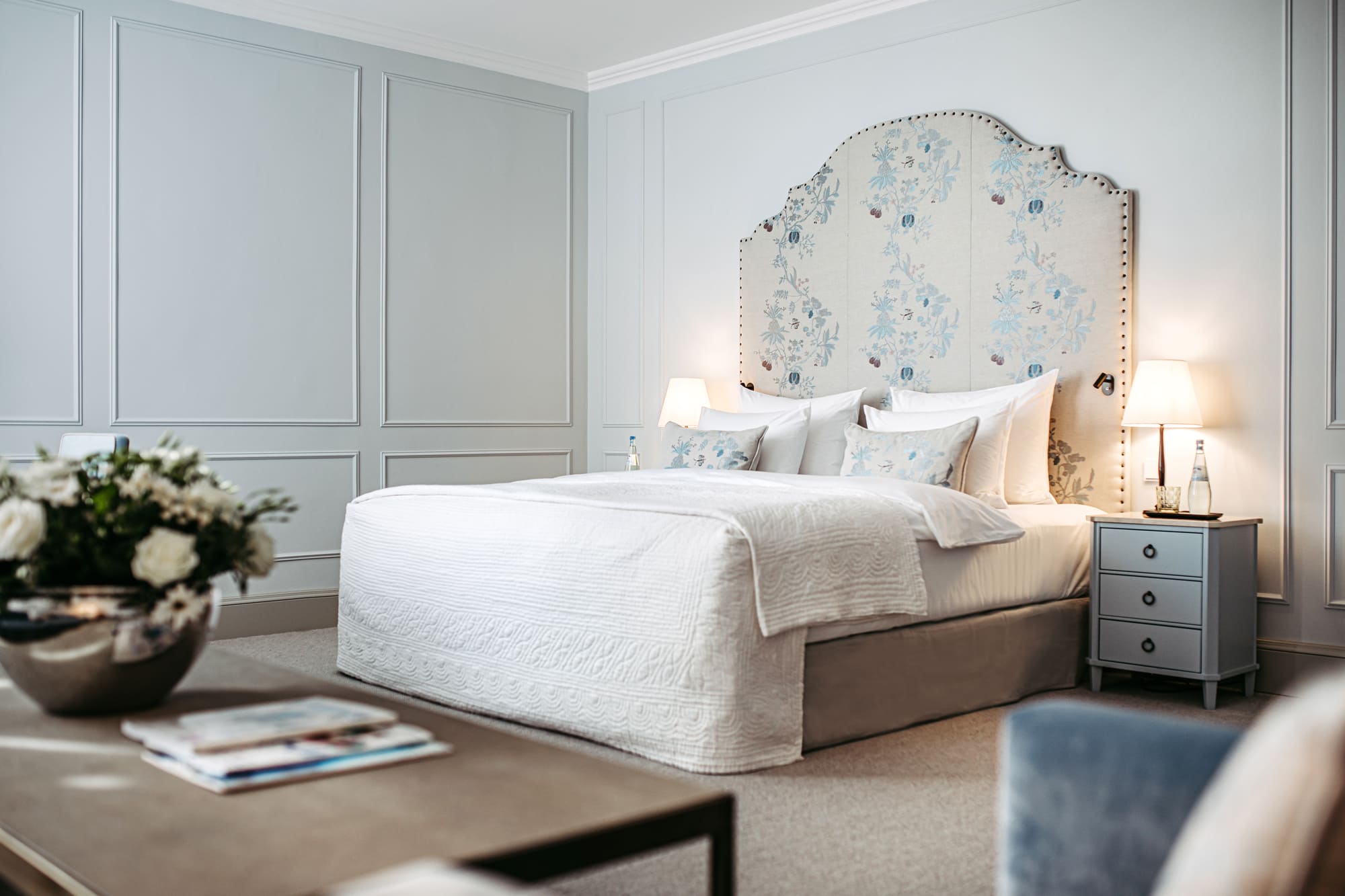 Im Parkhotel Quellenhof Aachen wurden neue Zimmer und Suiten nach dem Design der renommierten Innena (Bildquelle: Parkhotel Quellenhof Aachen/Sascha Gast) Im Parkhotel Quellenhof Aachen wurden neue Zimmer und Suiten nach dem Design der renommierten Innena (Bildquelle: Parkhotel Quellenhof Aachen/Sascha Gast)