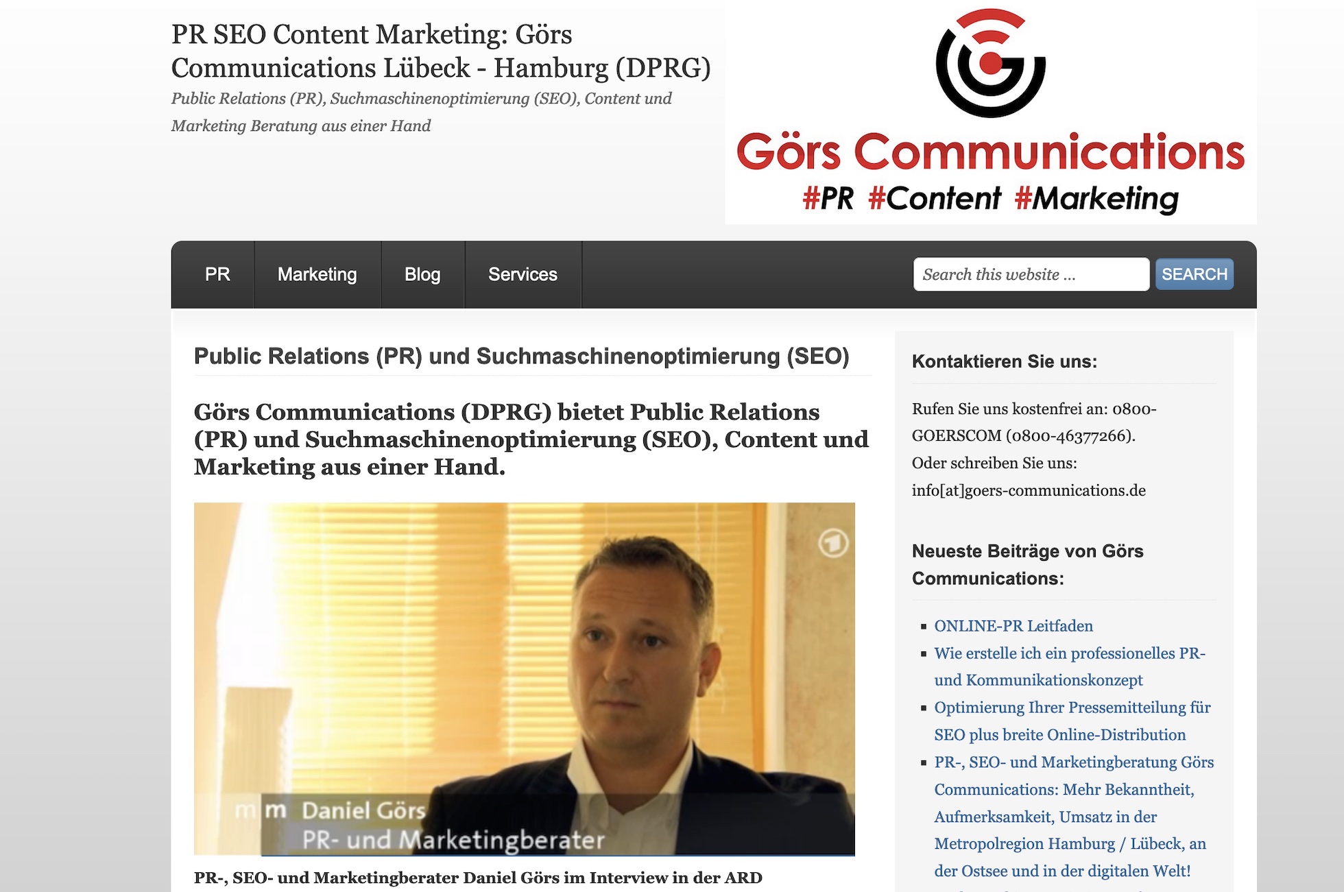 Görs Communicationsüber die strategische und kreative Umsetzung von PR- und Kommunikationskonzepten (Die Bildrechte liegen bei dem Verfasser der Mitteilung.) Görs Communicationsüber die strategische und kreative Umsetzung von PR- und Kommunikationskonzepten (Die Bildrechte liegen bei dem Verfasser der Mitteilung.)