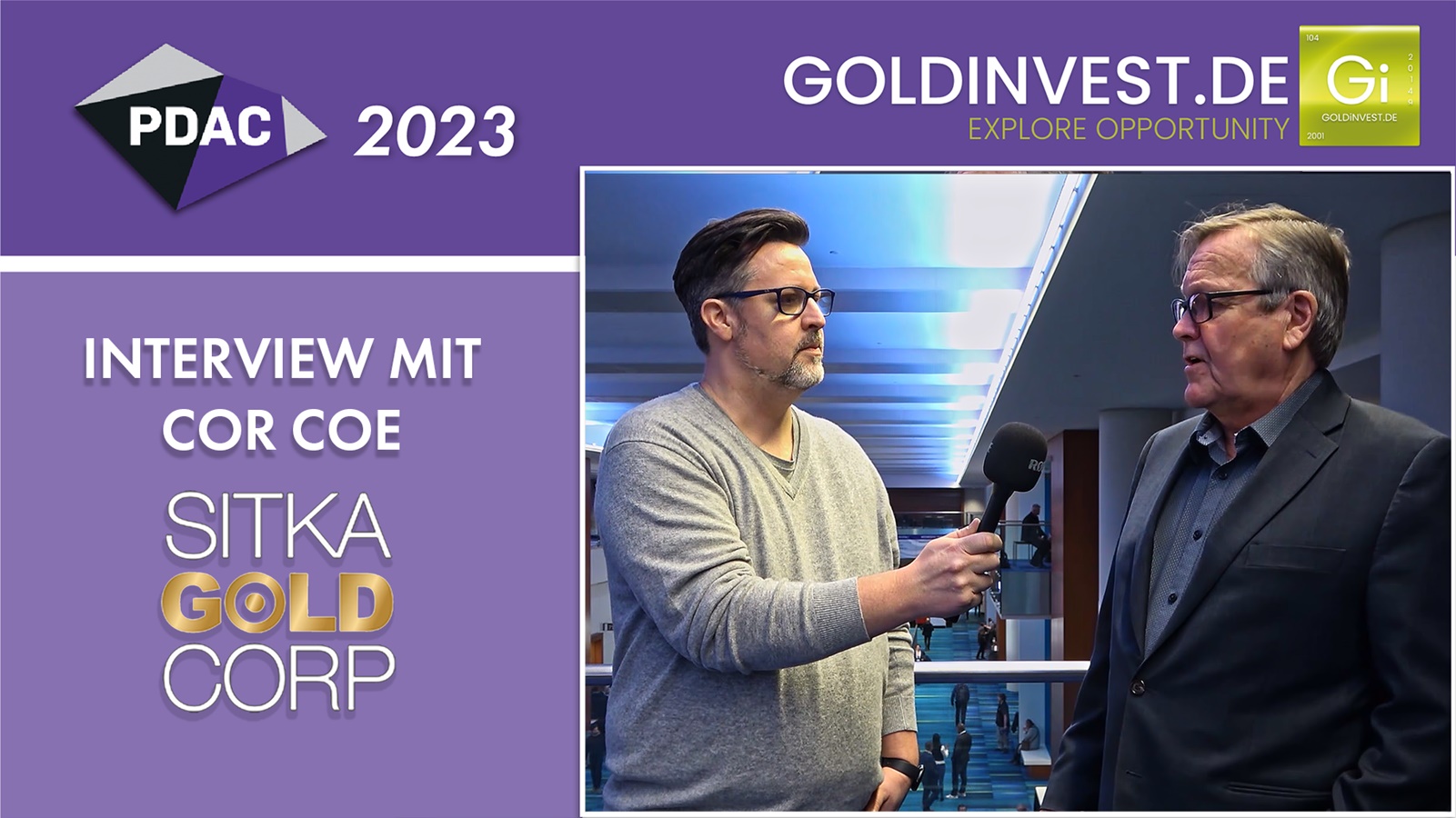 Auf der PDAC in Toronto; Quelle: Goldinvest.de Auf der PDAC in Toronto; Quelle: Goldinvest.de