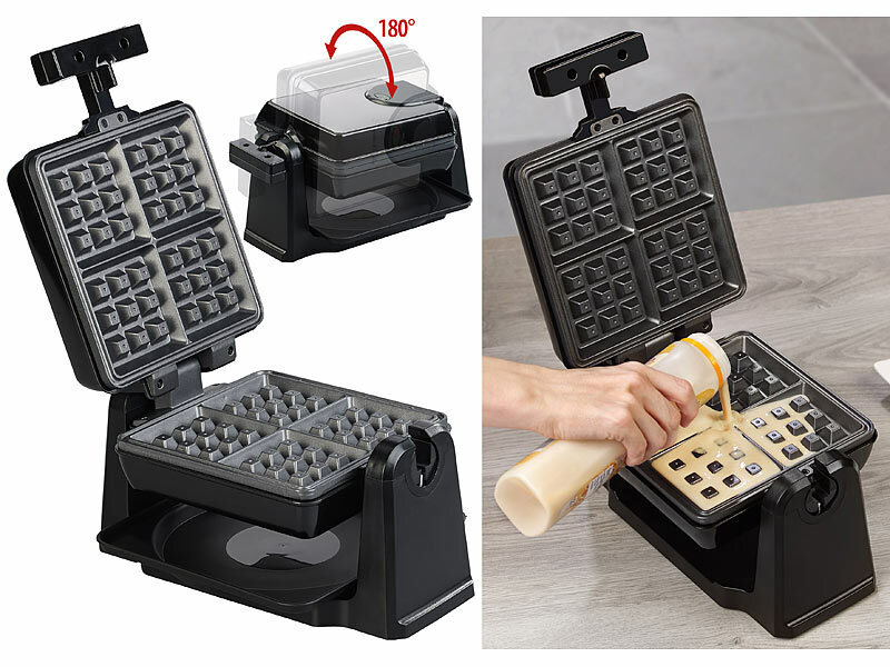 Rosenstein& Söhne 180°drehbares Waffeleisen www.pearl.de (Die Bildrechte liegen bei dem Verfasser der Mitteilung.) Rosenstein& Söhne 180°drehbares Waffeleisen www.pearl.de (Die Bildrechte liegen bei dem Verfasser der Mitteilung.)