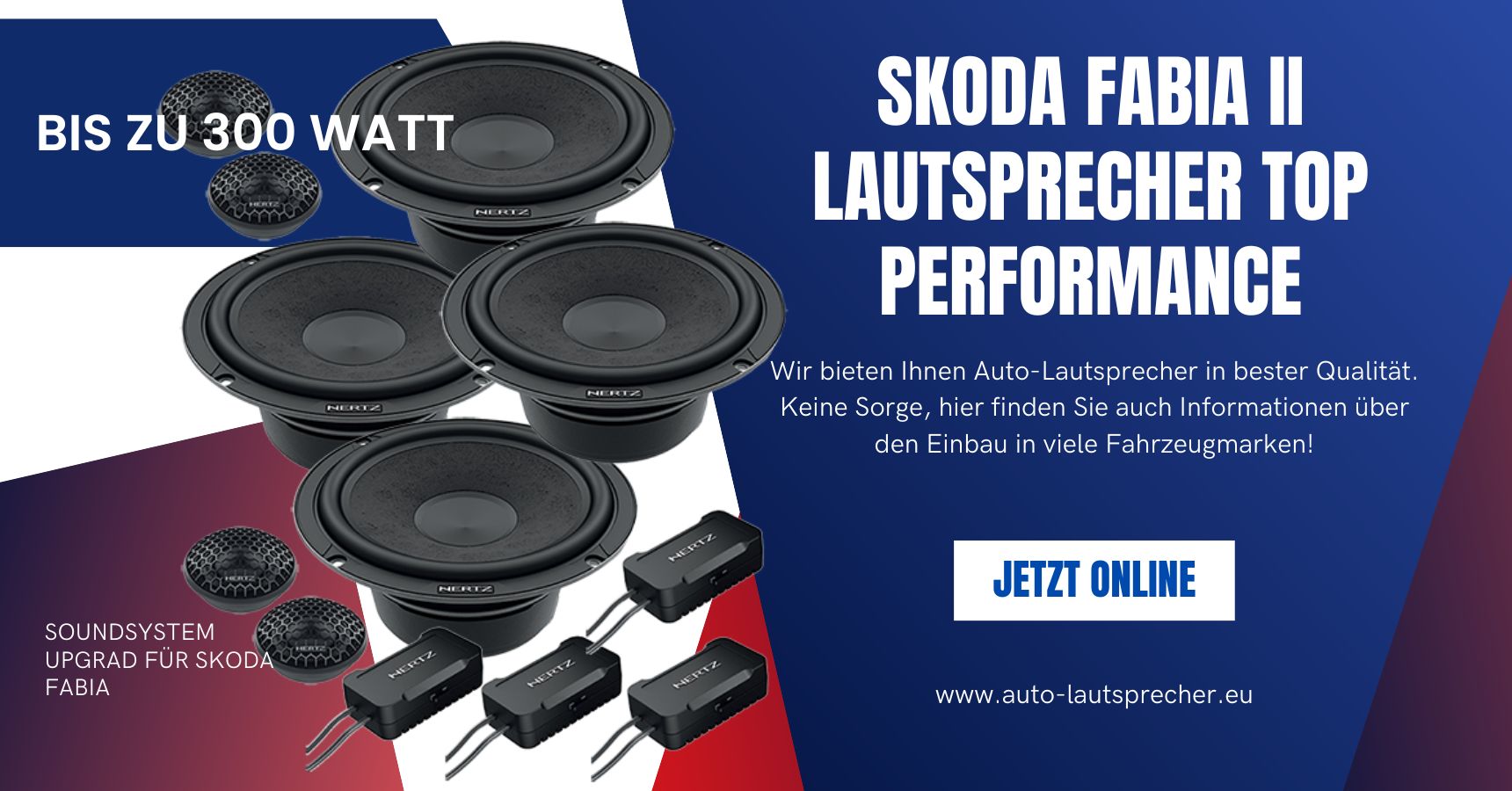 Skoda Fabia II Lautsprecher nachrüsten Top Performance (Die Bildrechte liegen bei dem Verfasser der Mitteilung.)