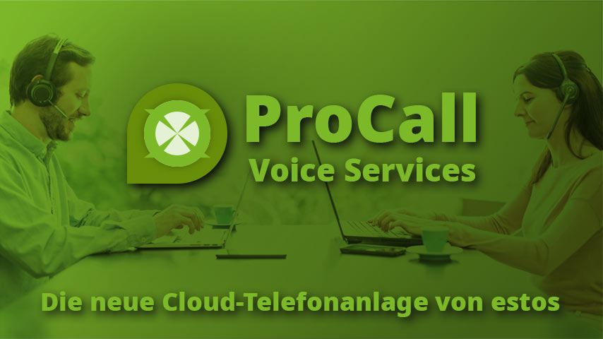 estos launcht die Cloud-PBX ProCall Voice Services (Die Bildrechte liegen bei dem Verfasser der Mitteilung.) estos launcht die Cloud-PBX ProCall Voice Services (Die Bildrechte liegen bei dem Verfasser der Mitteilung.)