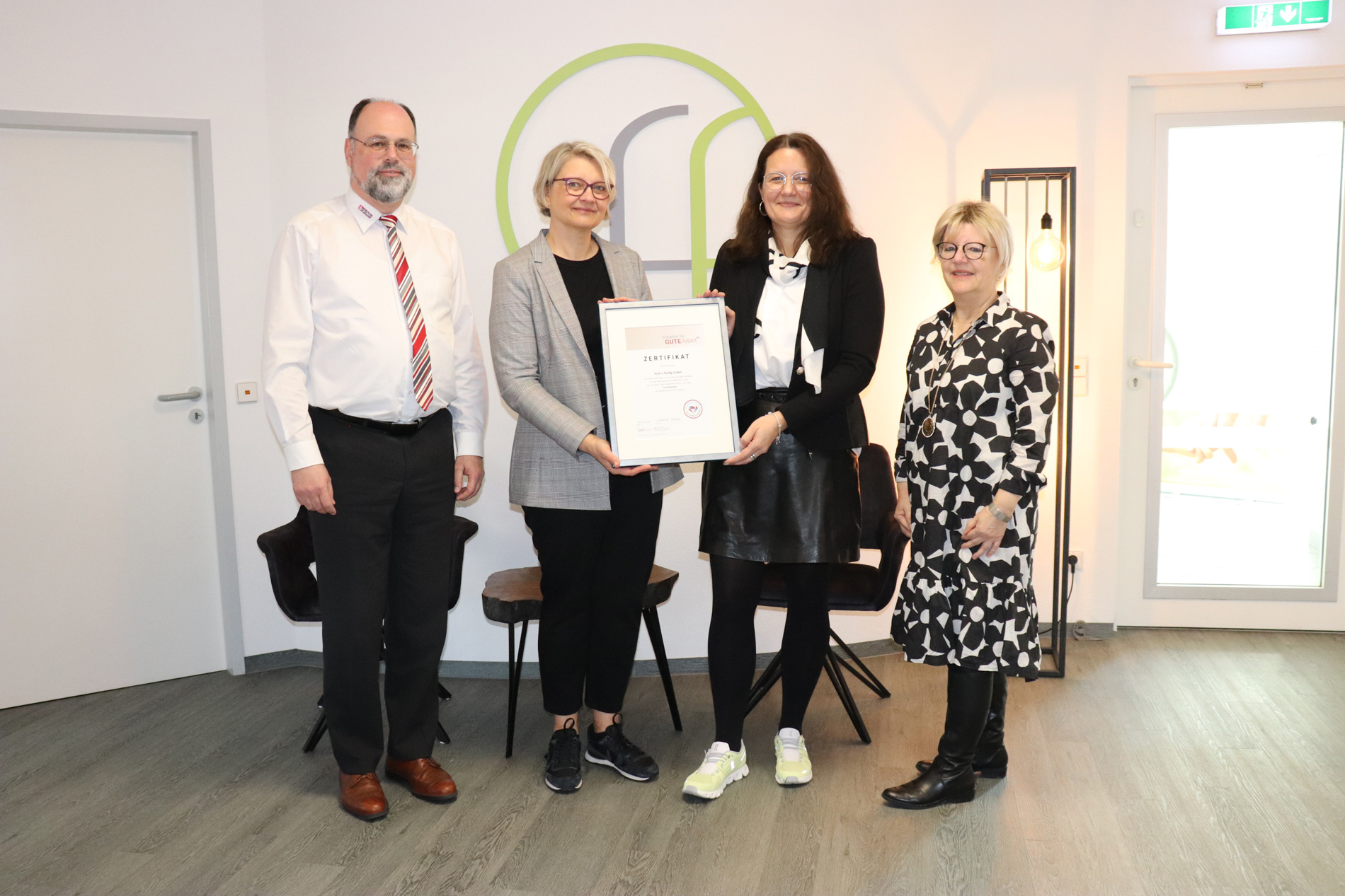 Reutlingen: flink + fleissig GmbH jetzt auch zertifizierter Top Arbeitgeber der IFGA (Die Bildrechte liegen bei dem Verfasser der Mitteilung.)