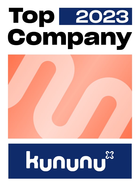 Kununu Top Company 2023 (Die Bildrechte liegen bei dem Verfasser der Mitteilung.) Kununu Top Company 2023 (Die Bildrechte liegen bei dem Verfasser der Mitteilung.)