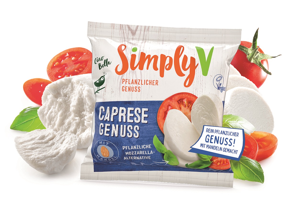 Simply V Caprese Genuss - Mamma mia, wie Mozzarella Simply V Caprese Genuss - Mamma mia, wie Mozzarella