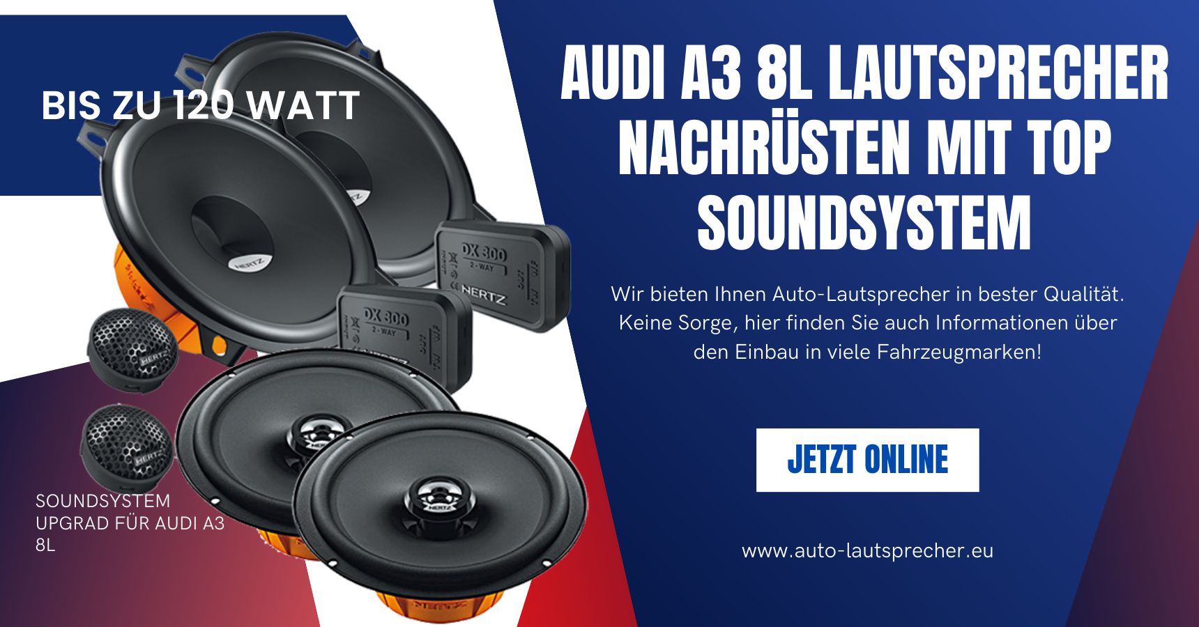 Audi A3 8L Lautsprecher nachrüsten mit Top Soundsystem (Die Bildrechte liegen bei dem Verfasser der Mitteilung.) Audi A3 8L Lautsprecher nachrüsten mit Top Soundsystem (Die Bildrechte liegen bei dem Verfasser der Mitteilung.)