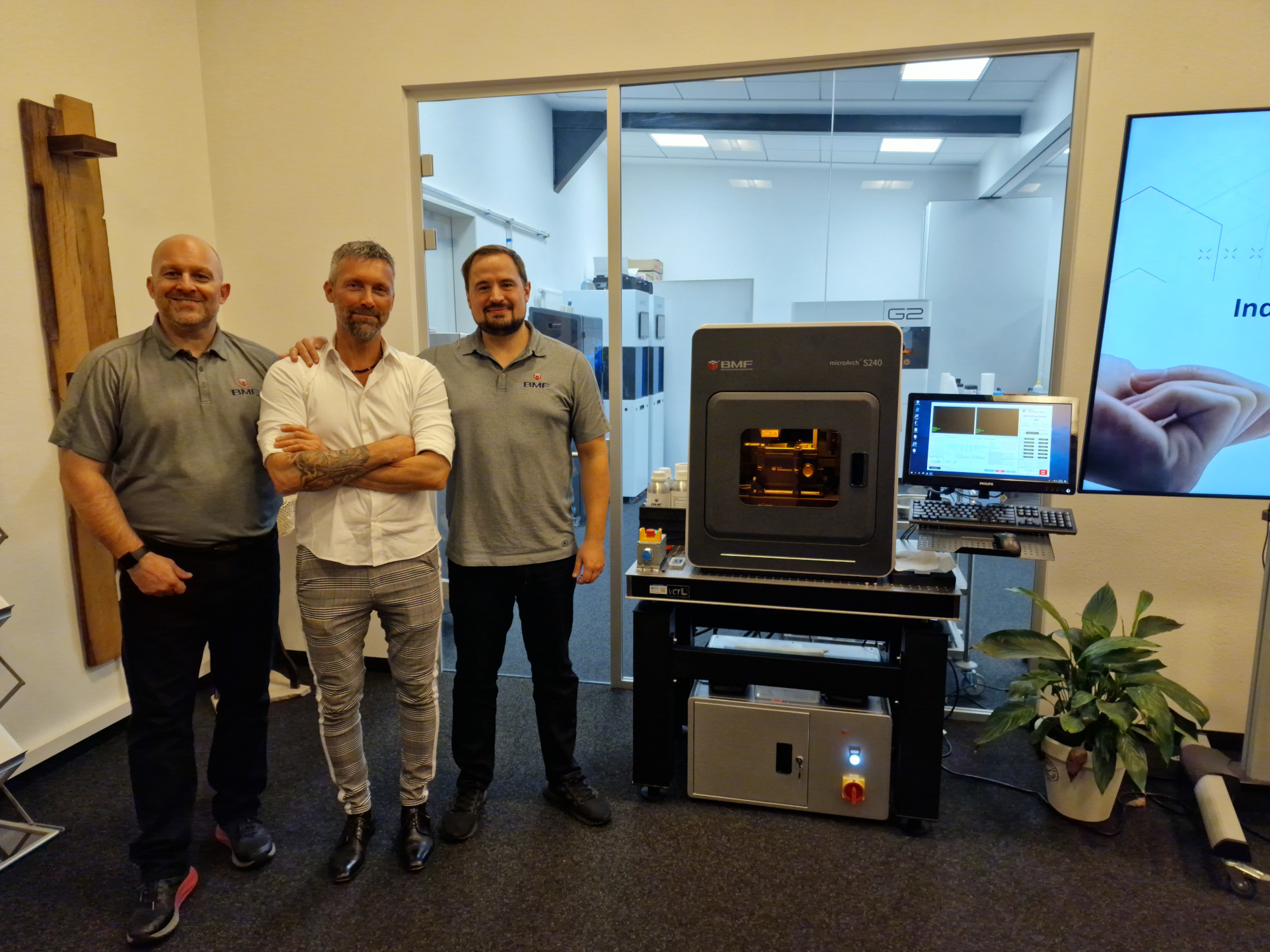 3D-Drucker microArch S240 im 3D-Werk Black Forest (Die Bildrechte liegen bei dem Verfasser der Mitteilung.)