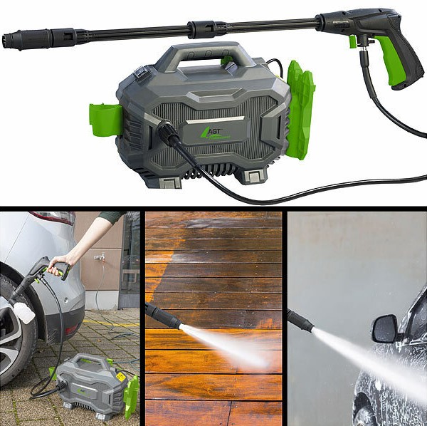 AGT Professional Hochdruckreiniger IPX5 www.pearl.de (Die Bildrechte liegen bei dem Verfasser der Mitteilung.) AGT Professional Hochdruckreiniger IPX5 www.pearl.de (Die Bildrechte liegen bei dem Verfasser der Mitteilung.)
