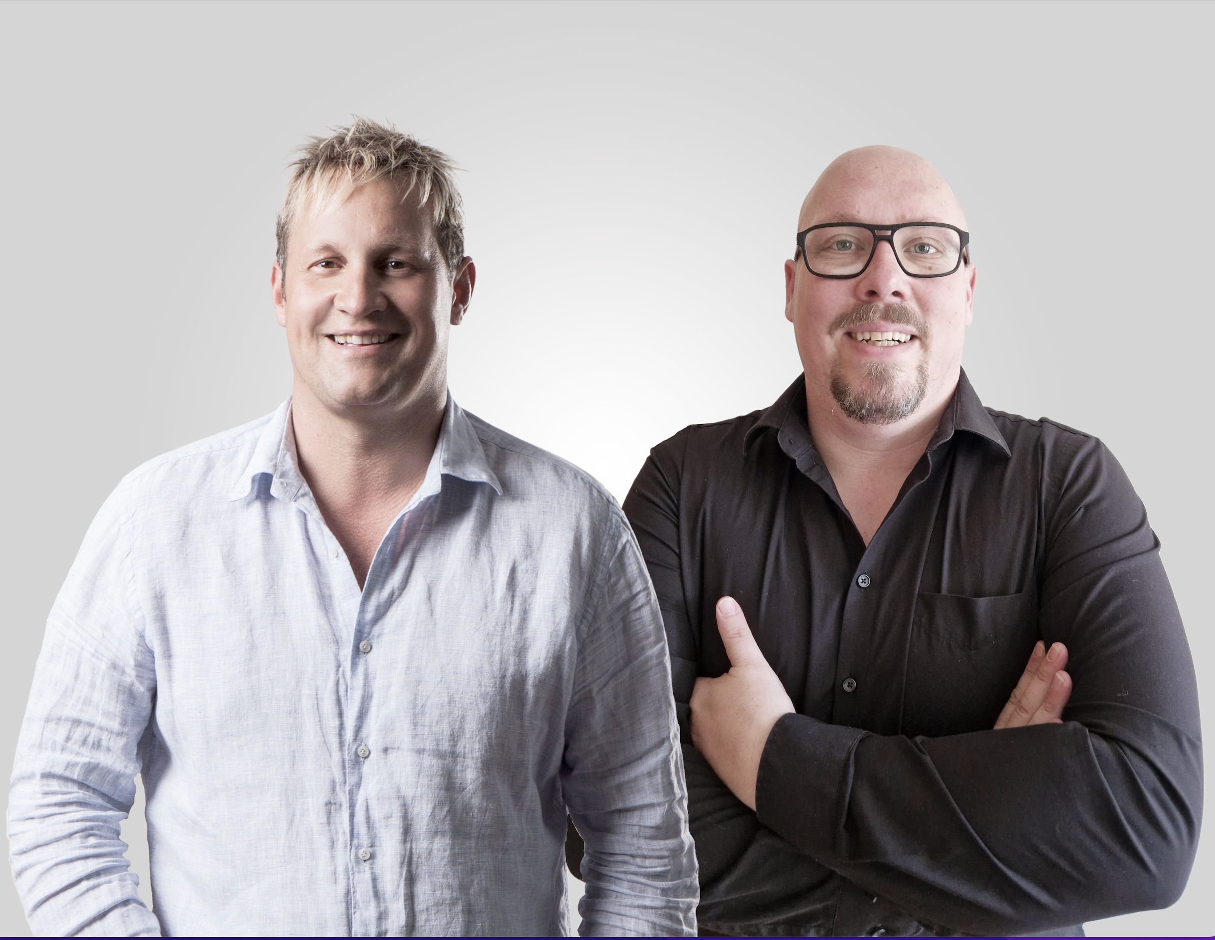 Richard Hirschhuber& Axel Schnaller sichern sich mit MXR Tactics ein Millioneninvestment. (Die Bildrechte liegen bei dem Verfasser der Mitteilung.)