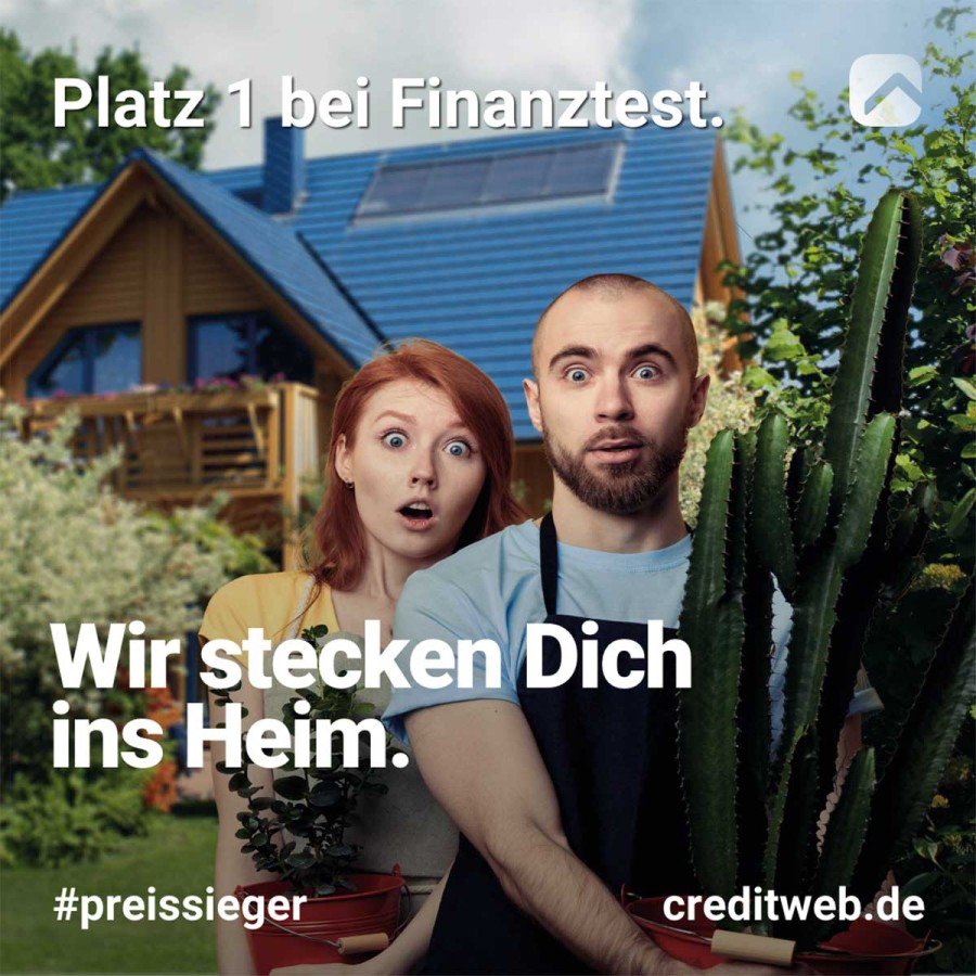 Platz 1 bei Finanztest (© ) Platz 1 bei Finanztest (© )