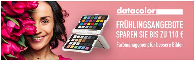 Datacolor Frühlingsangebote - bis zu 110 € sparen Datacolor Frühlingsangebote - bis zu 110 € sparen