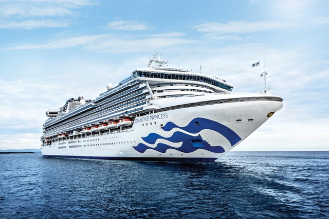 Auch in Down Under unterwegs: die Diamond Princess. Foto: Princess Cruises Auch in Down Under unterwegs: die Diamond Princess. Foto: Princess Cruises