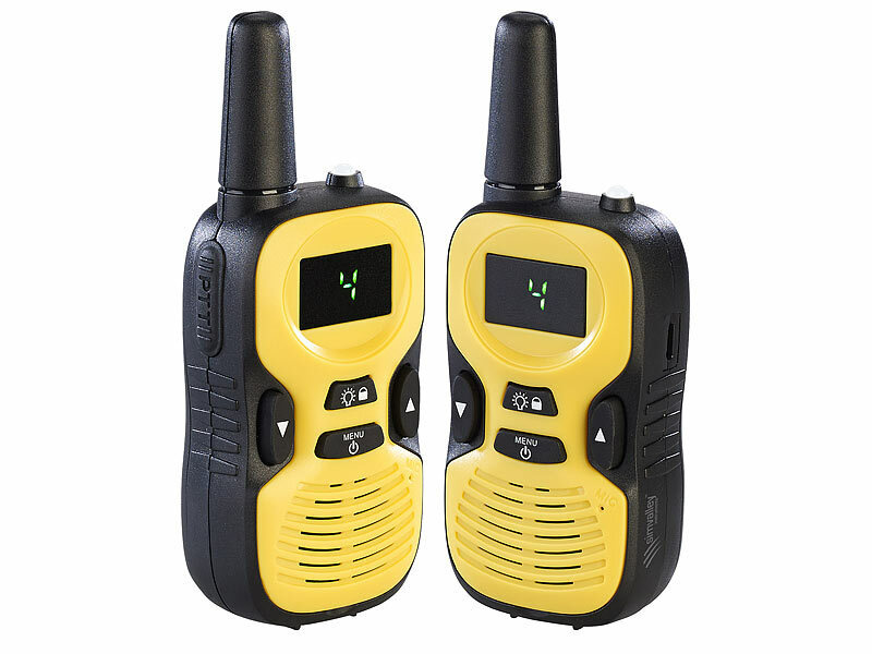 simvalley communications Walkie-Talkie-Funkgeräte WT-200 (Die Bildrechte liegen bei dem Verfasser der Mitteilung.) simvalley communications Walkie-Talkie-Funkgeräte WT-200 (Die Bildrechte liegen bei dem Verfasser der Mitteilung.)