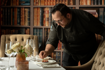Danny Schwabe: Executive Chef des„Masters“(Die Bildrechte liegen bei dem Verfasser der Mitteilung.)