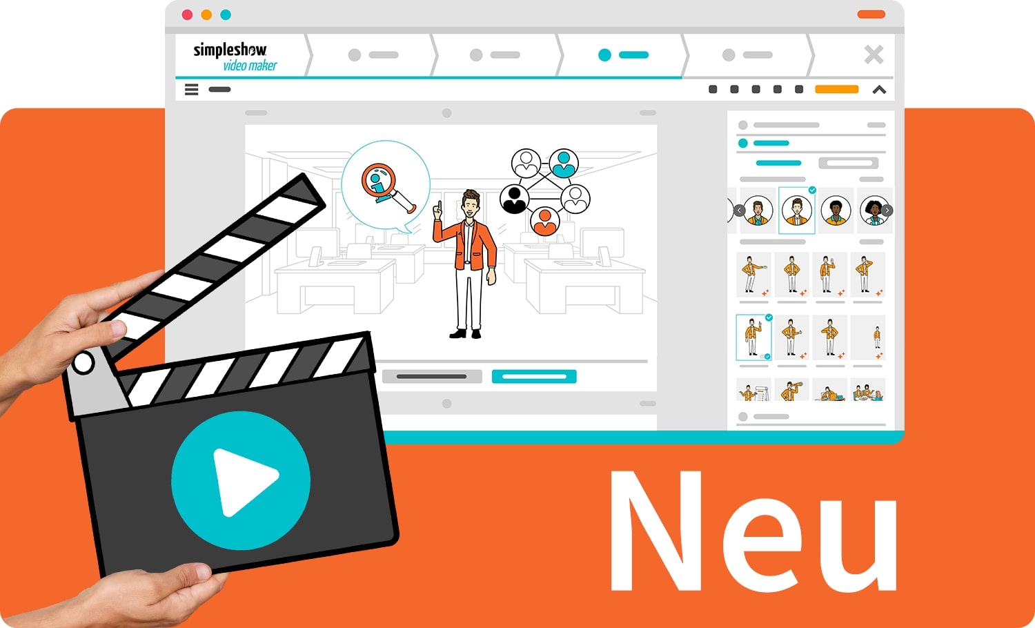 Die smarte Technologie der Erklärvideo-Plattform bietet im neusten Feature-Release kontextsensitive Animationen.