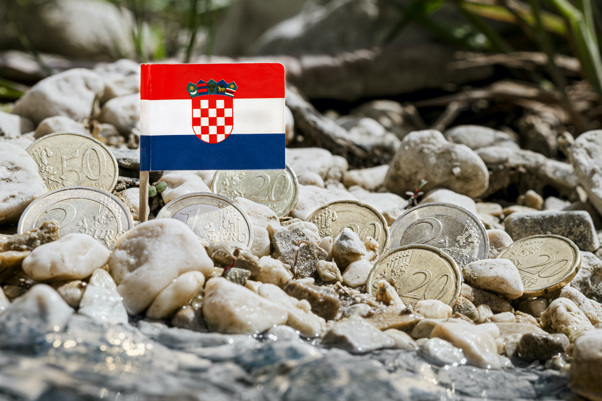 Der Euro jetzt auch in Kroatien (Die Bildrechte liegen bei dem Verfasser der Mitteilung.)