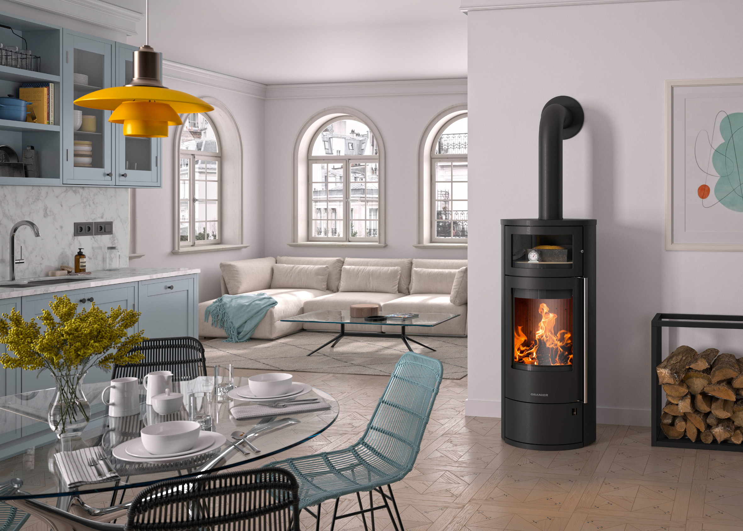 Leckere Pizza, knuspriges Brot–alles im Blick (Die Bildrechte liegen bei dem Verfasser der Mitteilung.)