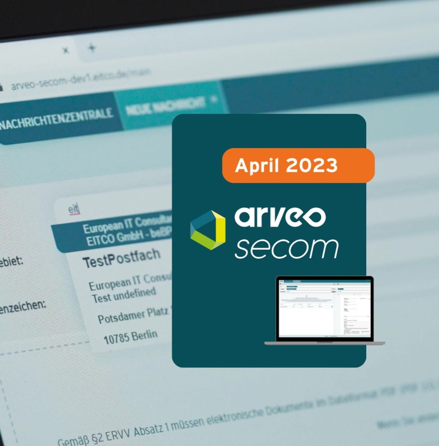 arveo secom - die eBO-Software der EITCO (© European IT Consultancy EITCO GmbH)