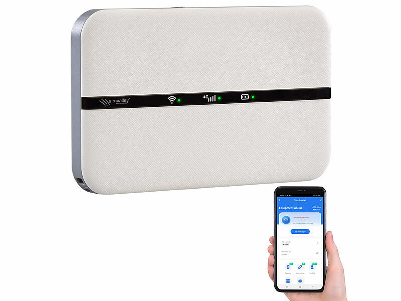simvalley MOBILE Mobiler 4G/LTE-Router www.pearl.de (Die Bildrechte liegen bei dem Verfasser der Mitteilung.) simvalley MOBILE Mobiler 4G/LTE-Router www.pearl.de (Die Bildrechte liegen bei dem Verfasser der Mitteilung.)