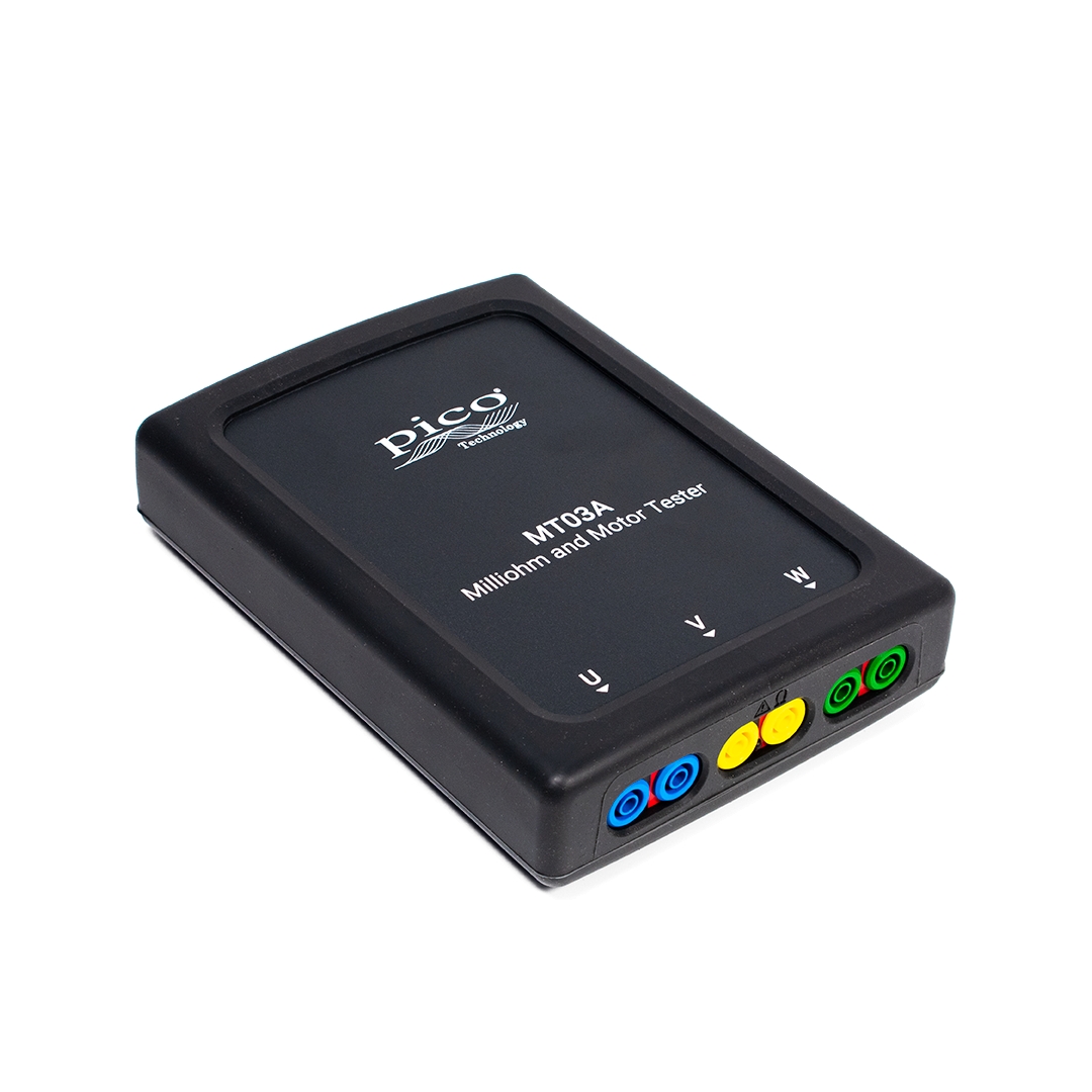 Pico MT03A Milliohm& Motor Tester (Bildquelle: Foto: Pico Technology GmbH) Pico MT03A Milliohm& Motor Tester (Bildquelle: Foto: Pico Technology GmbH)