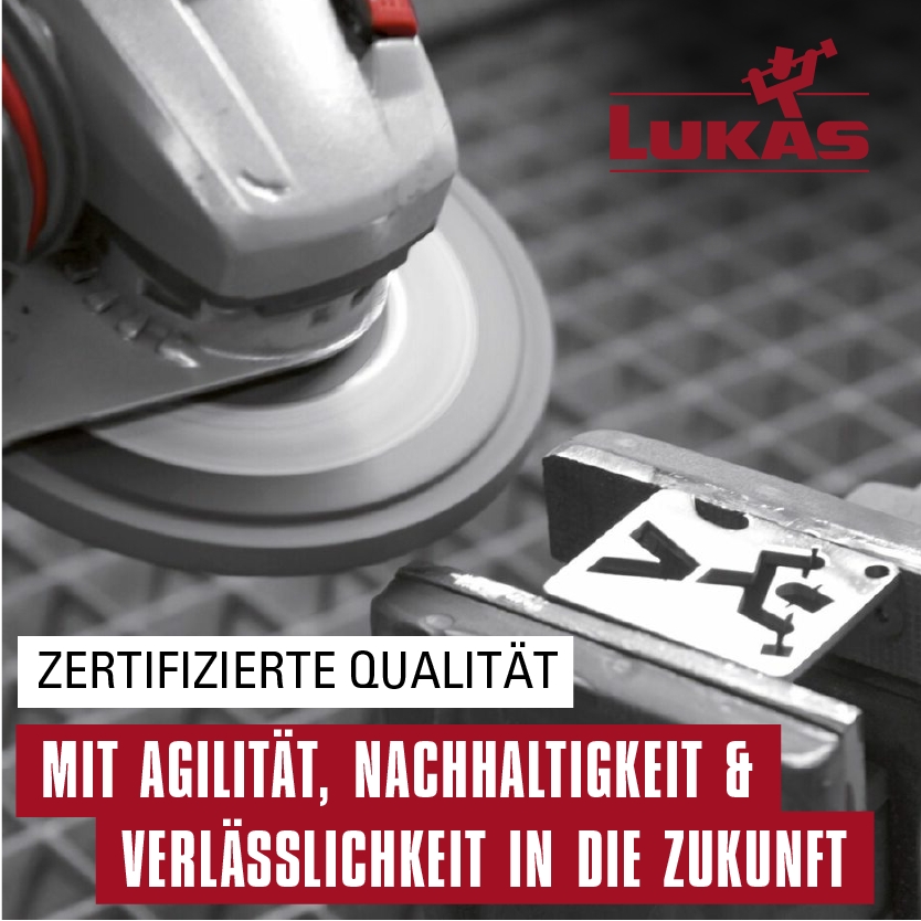 LUKAS setzt hohe Maßstäbe für Qualität, Produktsicherheit und innovative Antworten für die Zukunft (Die Bildrechte liegen bei dem Verfasser der Mitteilung.) LUKAS setzt hohe Maßstäbe für Qualität, Produktsicherheit und innovative Antworten für die Zukunft (Die Bildrechte liegen bei dem Verfasser der Mitteilung.)