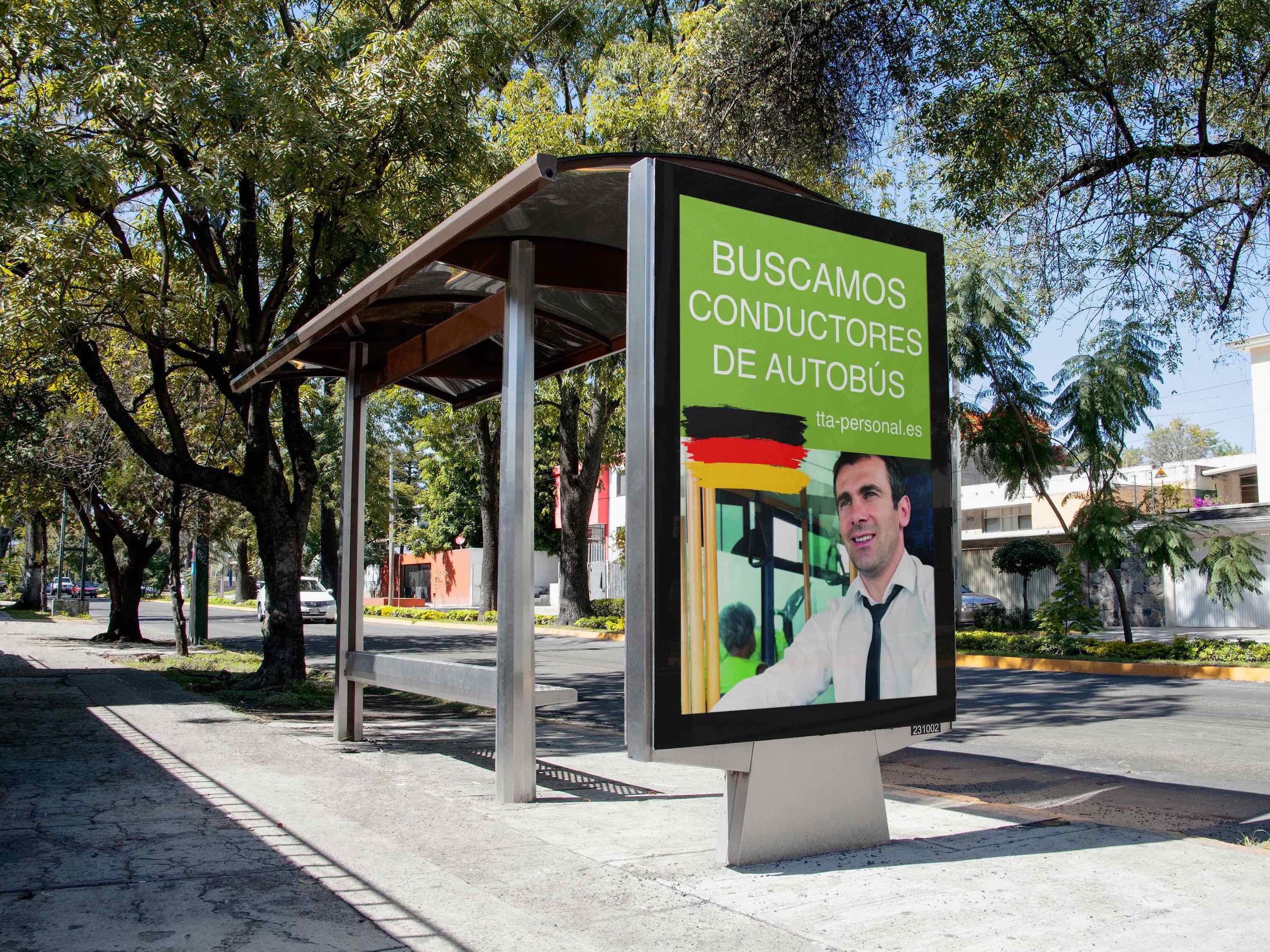 Bushaltestelle in Spanien (Die Bildrechte liegen bei dem Verfasser der Mitteilung.) Bushaltestelle in Spanien (Die Bildrechte liegen bei dem Verfasser der Mitteilung.)