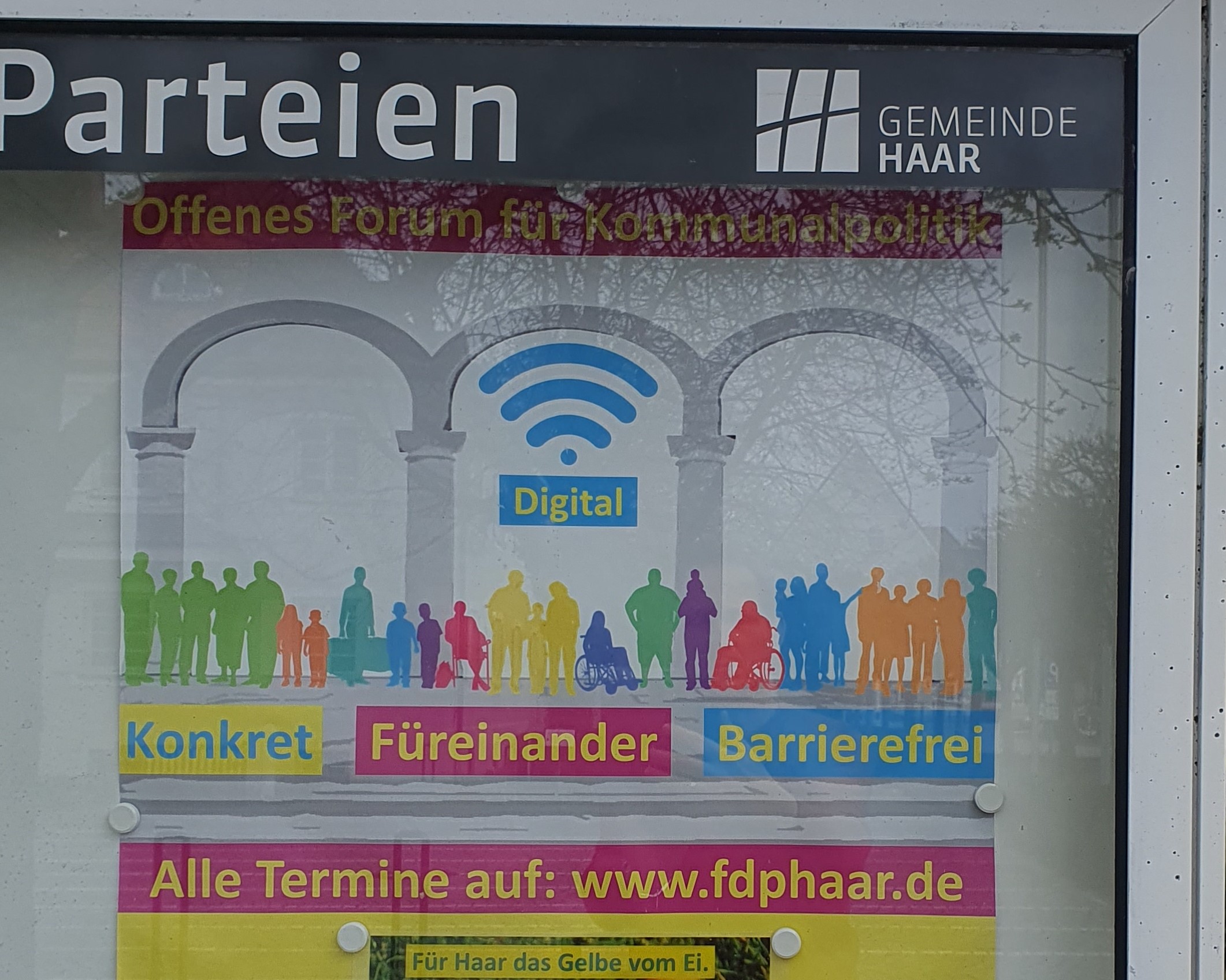 „Für Haar das Gelbe vom Ei“: Nach Ostern lädt die FDP Haar wieder zum offenen politischen Austausch.