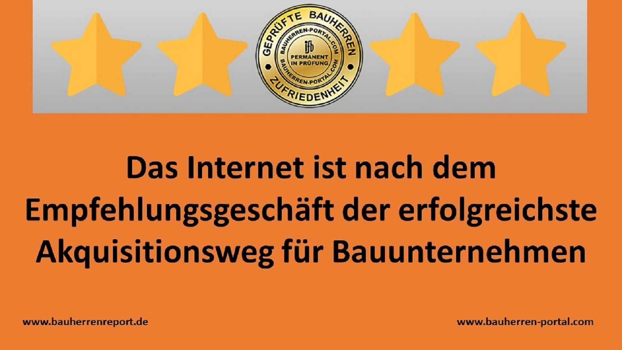 Gewinnung von Bauinteressenten über das Internet