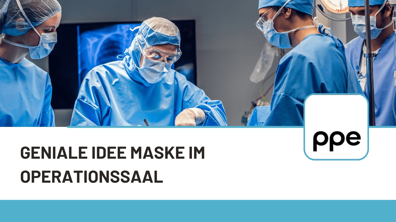 PPE Germany GmbH - Operationsmaske (Die Bildrechte liegen bei dem Verfasser der Mitteilung.)