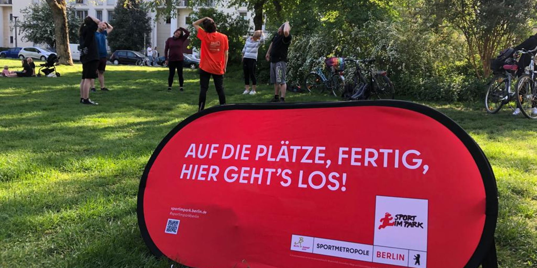 Sport im Park von Stadtbewegung e.V. (Die Bildrechte liegen bei dem Verfasser der Mitteilung.) Sport im Park von Stadtbewegung e.V. (Die Bildrechte liegen bei dem Verfasser der Mitteilung.)