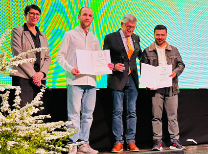 Nachwuchskraft der Albrecht Bühler Baum und Garten GmbH erhält BGL-Bildungspreis 2023 (Die Bildrechte liegen bei dem Verfasser der Mitteilung.)
