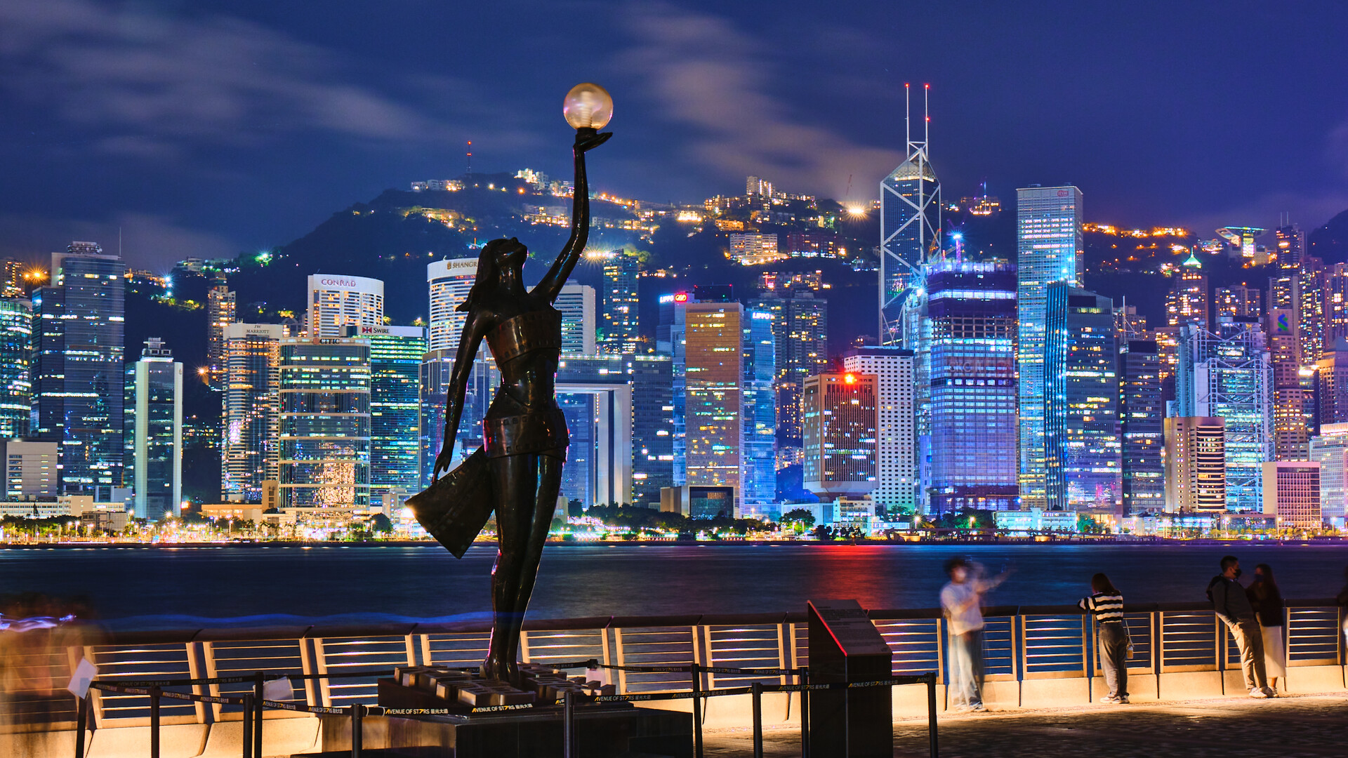 Die Avenue of Stars wurde als der beste Sightseeing Spot gewählt©Hong Kong Tourism Board (Die Bildrechte liegen bei dem Verfasser der Mitteilung.)