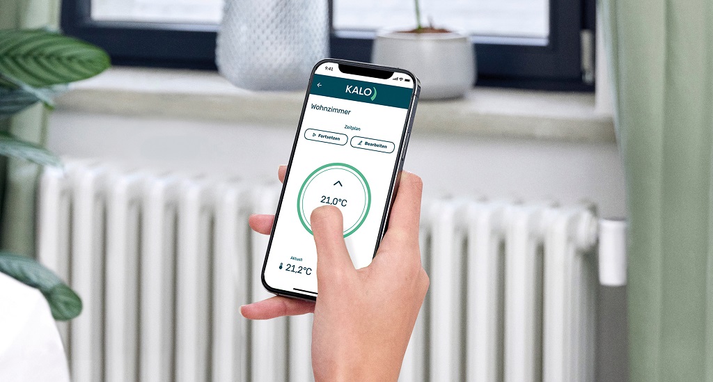 Smarte Thermostate ermöglichen deutliche CO2- und Kostenreduktionen im Mehrparteienhaus. (Bildquelle: KALO) Smarte Thermostate ermöglichen deutliche CO2- und Kostenreduktionen im Mehrparteienhaus. (Bildquelle: KALO)