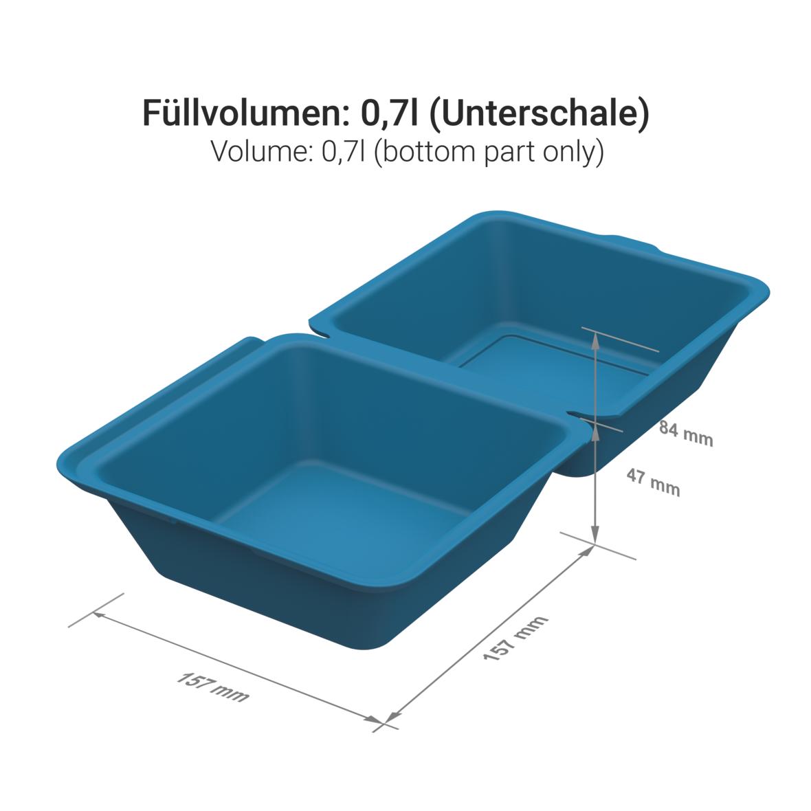 Mehrweg-Burgerbox (Die Bildrechte liegen bei dem Verfasser der Mitteilung.)
