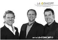 Die LA CONCEPT Geschäftsführung: Ben Gondek, Björn Schaper und Oliver Fröstl (von links nach rechts)