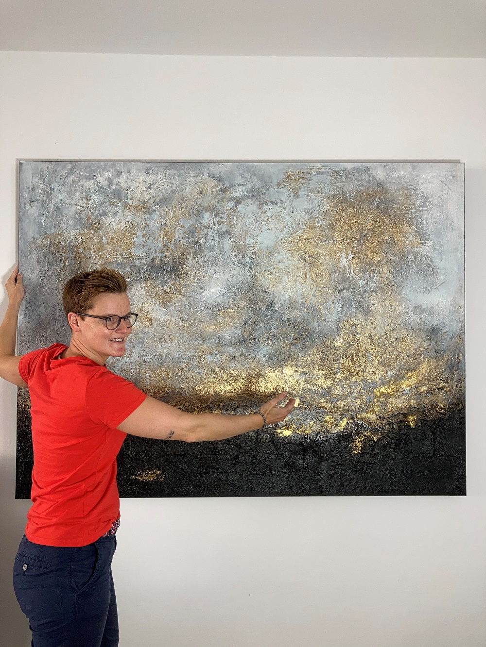 Sabine Runge Painting (Die Bildrechte liegen bei dem Verfasser der Mitteilung.)