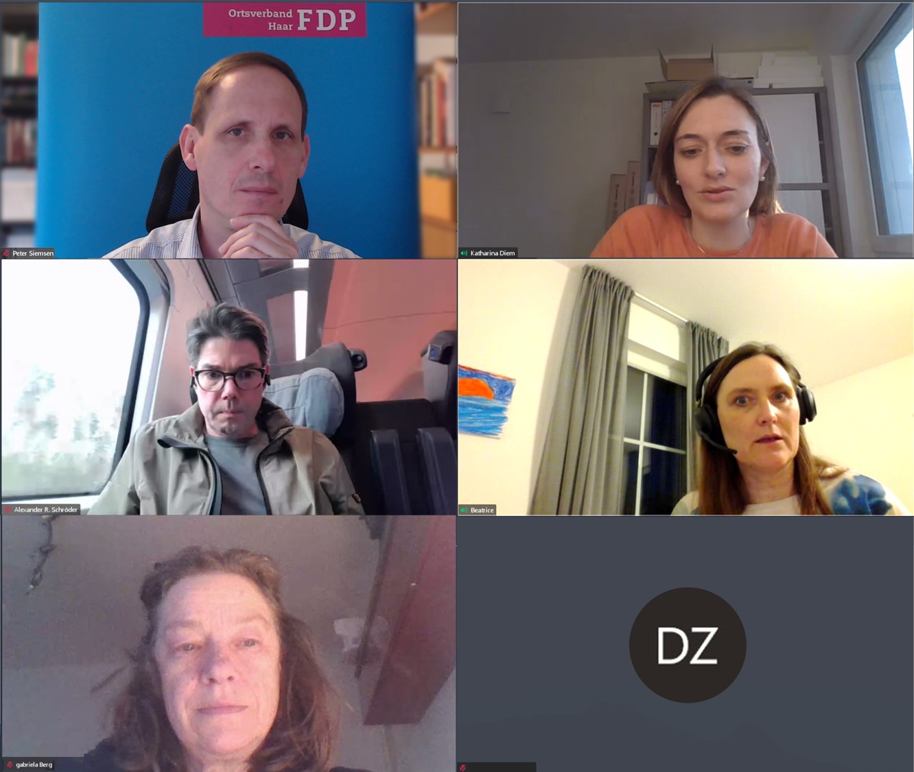 Katharina Diem und Dr. Gabriela Berg stellen sich im April am digitalen Forum in Haar Bürgerfragen.