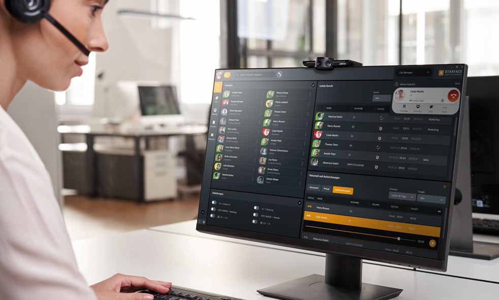 Mit klar strukturierten Workspaces behalten Anwender immer denÜberblicküber ihre UCC-Umgebung. (Die Bildrechte liegen bei dem Verfasser der Mitteilung.)