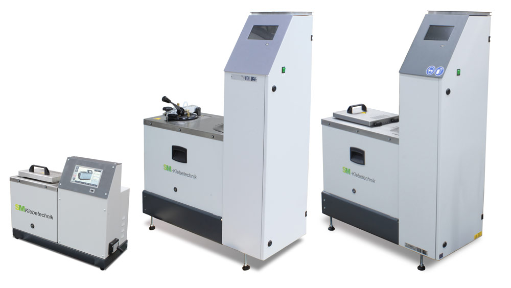 Die SM FlexControl-Auftragsgeräte sind in vielen Variationen erhältlich (Die Bildrechte liegen bei dem Verfasser der Mitteilung.)