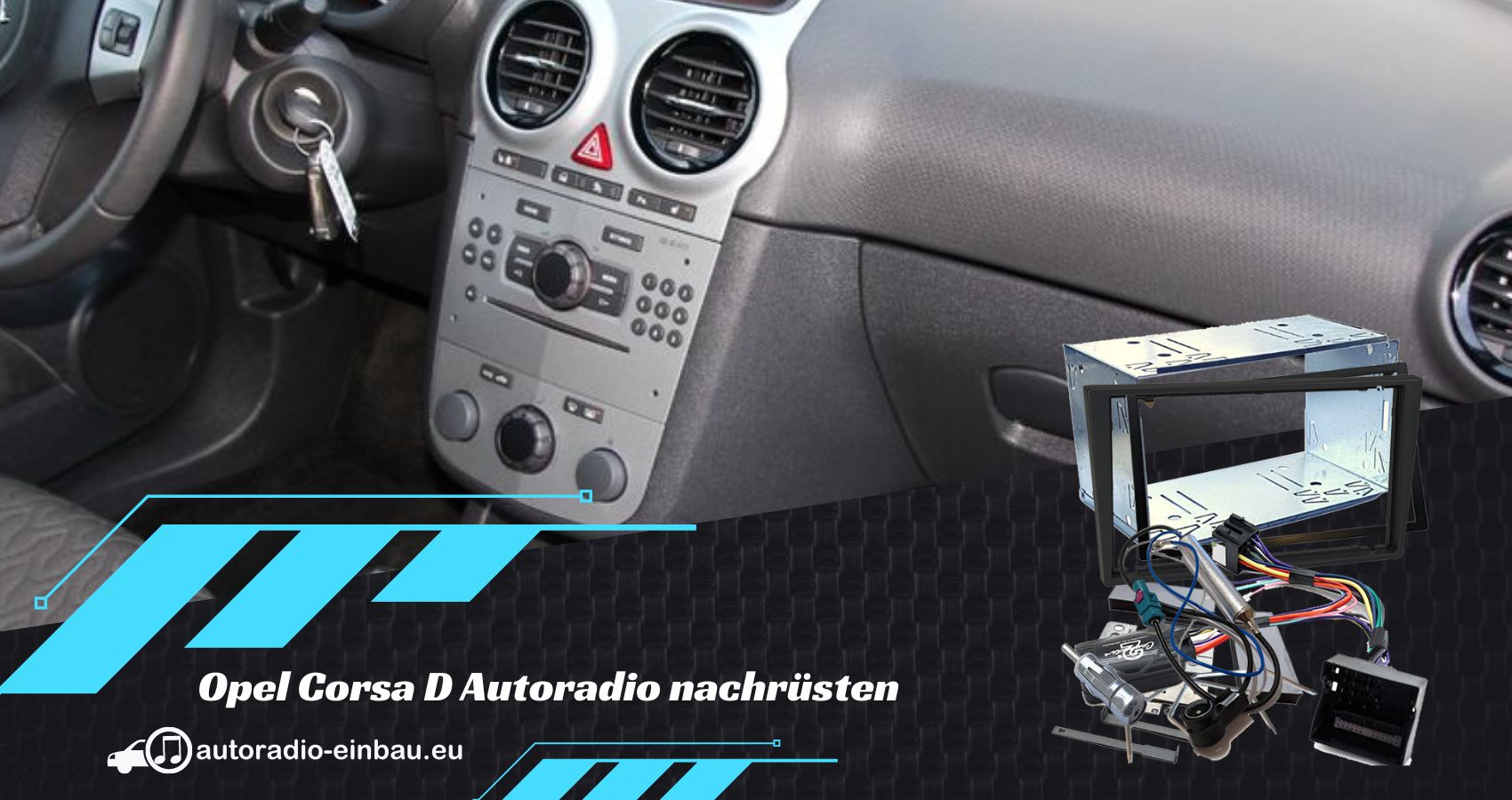 Opel Corsa D Autoradio Tausch und Lenkradfernbedienung (Die Bildrechte liegen bei dem Verfasser der Mitteilung.) Opel Corsa D Autoradio Tausch und Lenkradfernbedienung (Die Bildrechte liegen bei dem Verfasser der Mitteilung.)