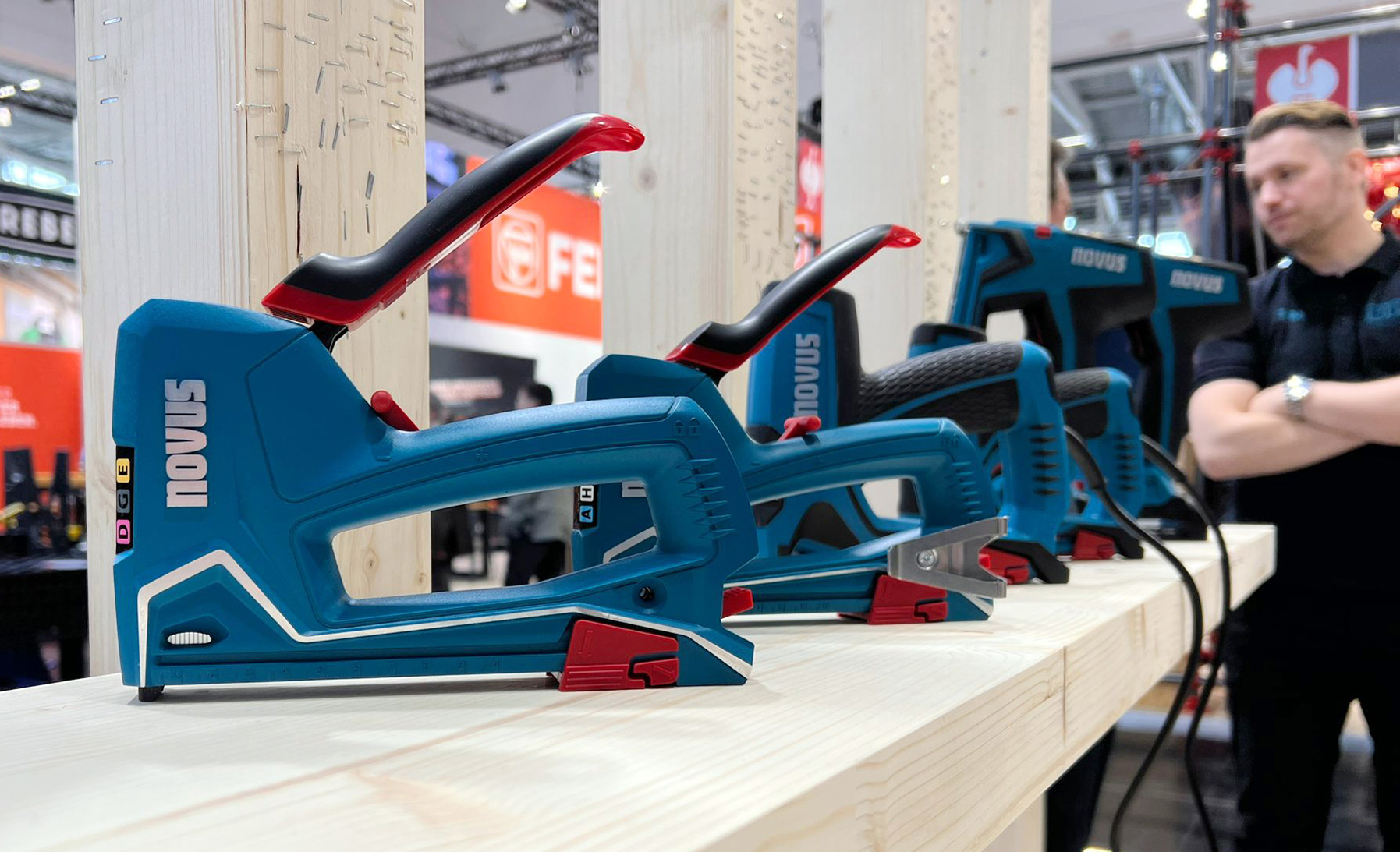 Neue Novus Tools mit neuem Design, langlebiger starker Technik und zahlreichen hilfreichen Features. (Bildquelle: Novus Dahle)