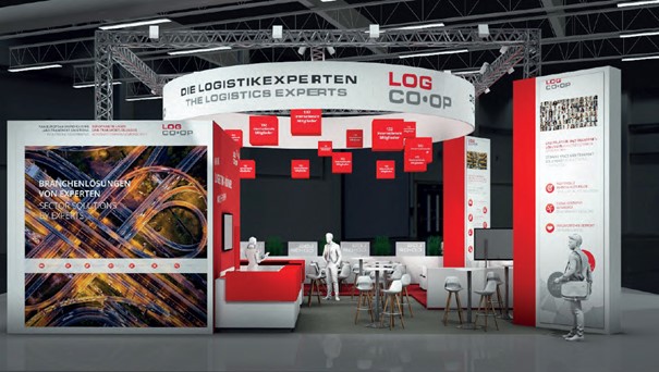 Transport logistic 2023: LogCoop mit großem Gemeinschaftsstand in Halle A5 / Stand 314 (Bildquelle: @LogCoop) Transport logistic 2023: LogCoop mit großem Gemeinschaftsstand in Halle A5 / Stand 314 (Bildquelle: @LogCoop)