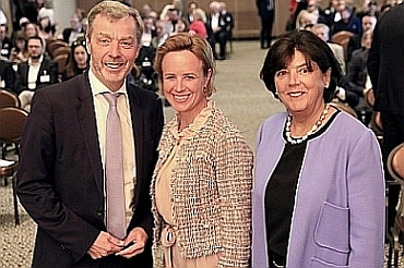 Michael Grütering, Julia Becker und Jutta Zülow, Foto: Frank Wiedemeier, Rechte Düsseldorfer Unterne