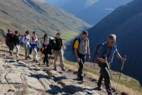 Trekking vor beeindruckender Naturkulisse